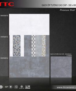 Gạch ốp tường cao cấp 300x600mm
